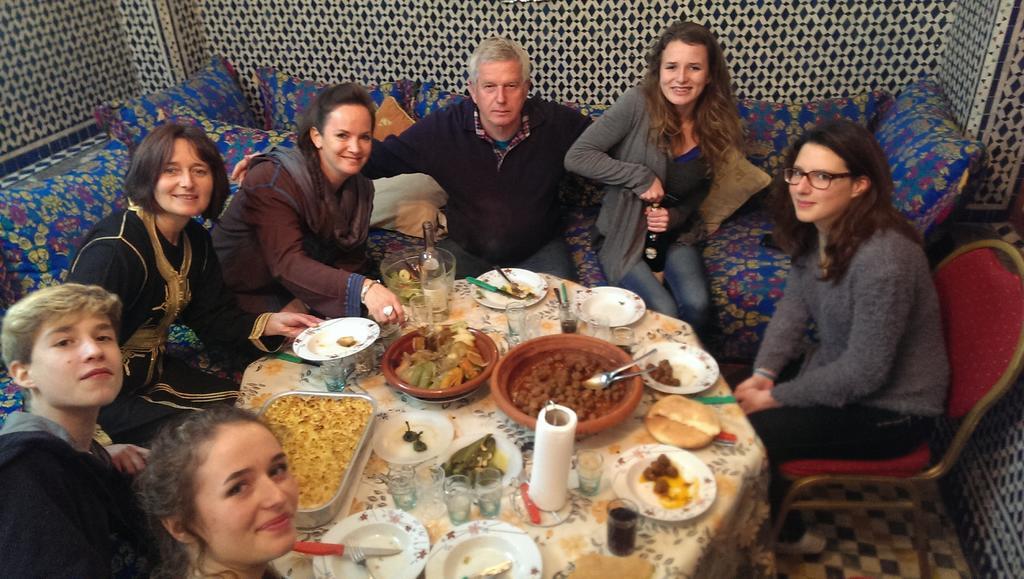 Riad Les Chrifis Navette Aeroport 24 Sur 24 Fès Exteriér fotografie