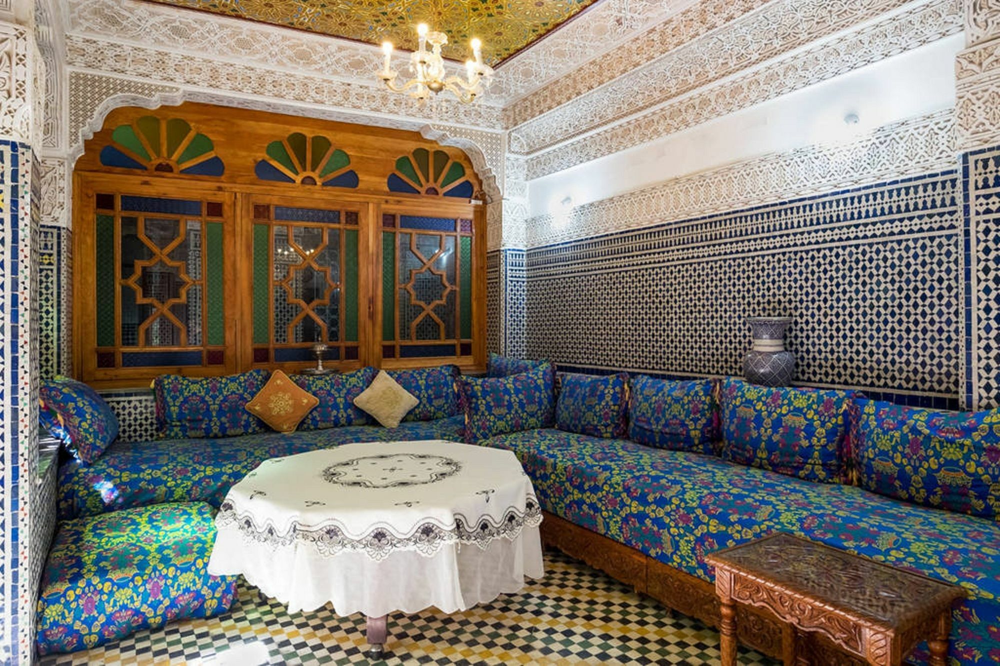 Riad Les Chrifis Navette Aeroport 24 Sur 24 Fès Exteriér fotografie